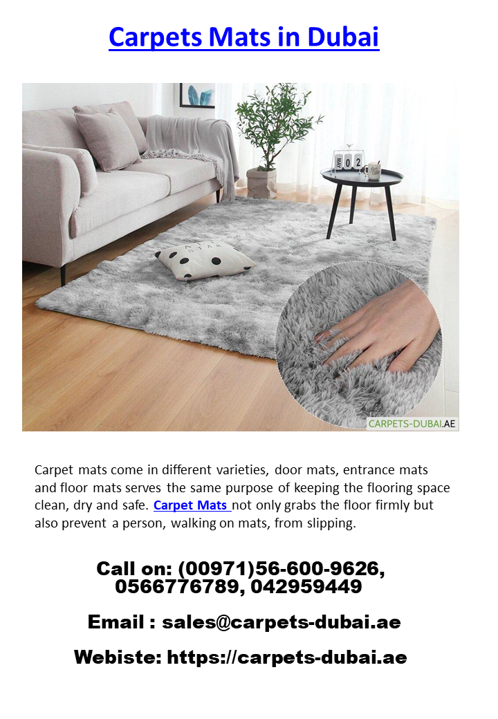 Carpets Mats in Dubai