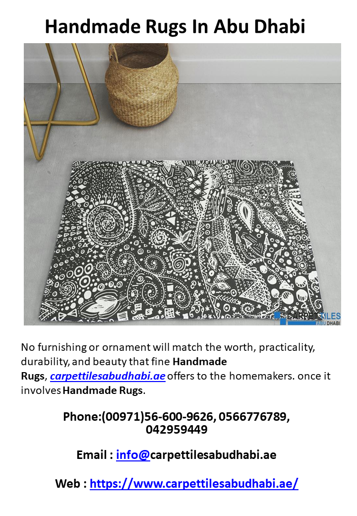 Hand Tufted Rugs in Abu Dhabi
