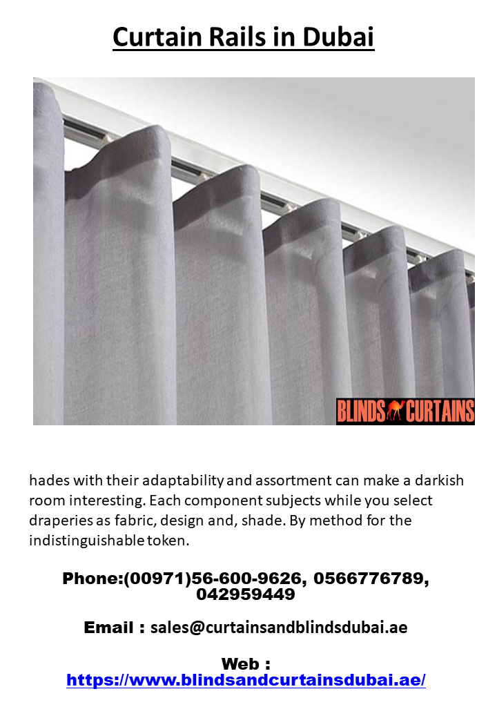 Curtain Rails Dubai