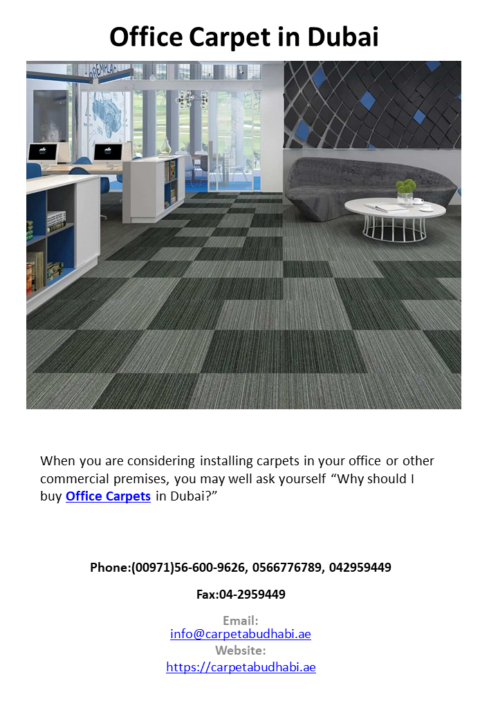 Office Carpet Tiles Dubai