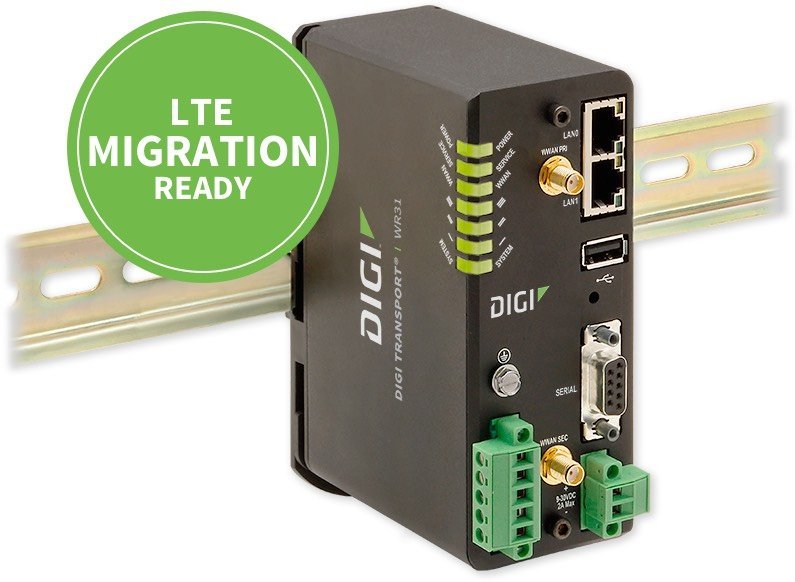 Digi WR31 Industrial 4G Router