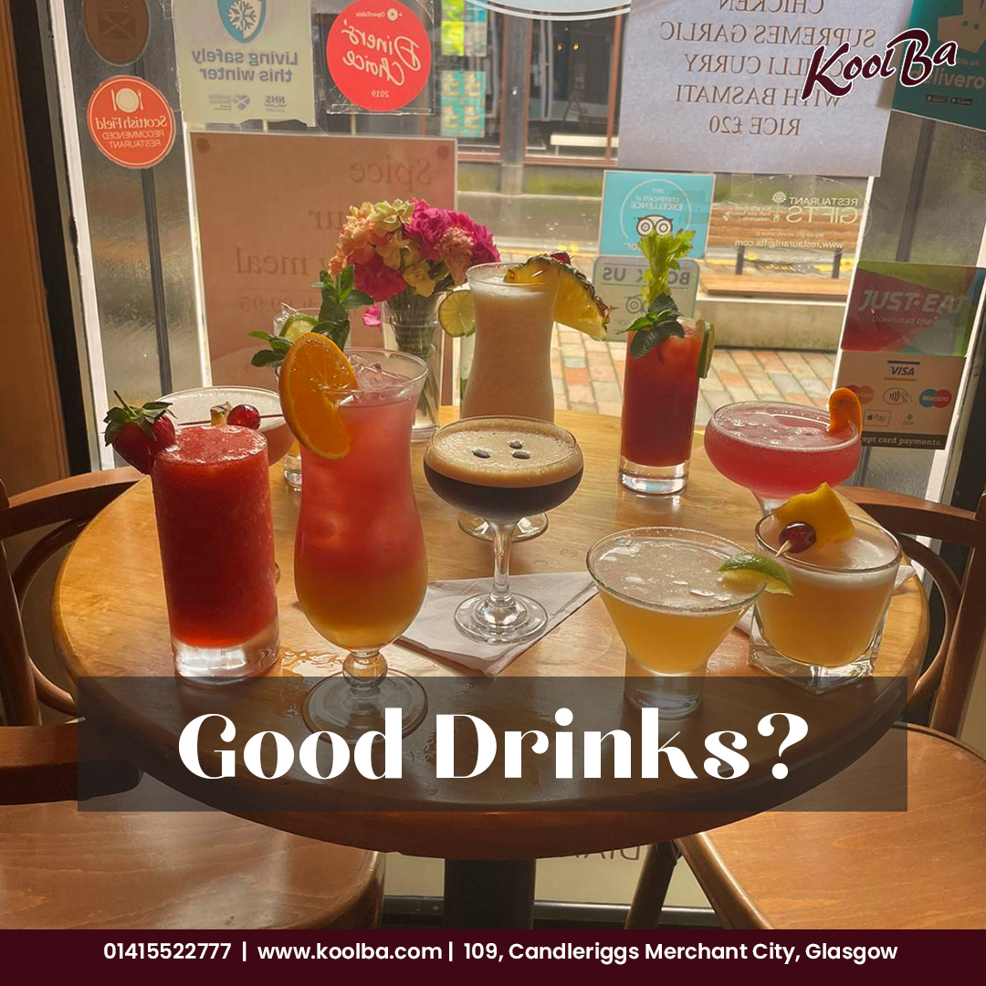 Unwind with the Best Cocktails at Koolba in Glasgow
