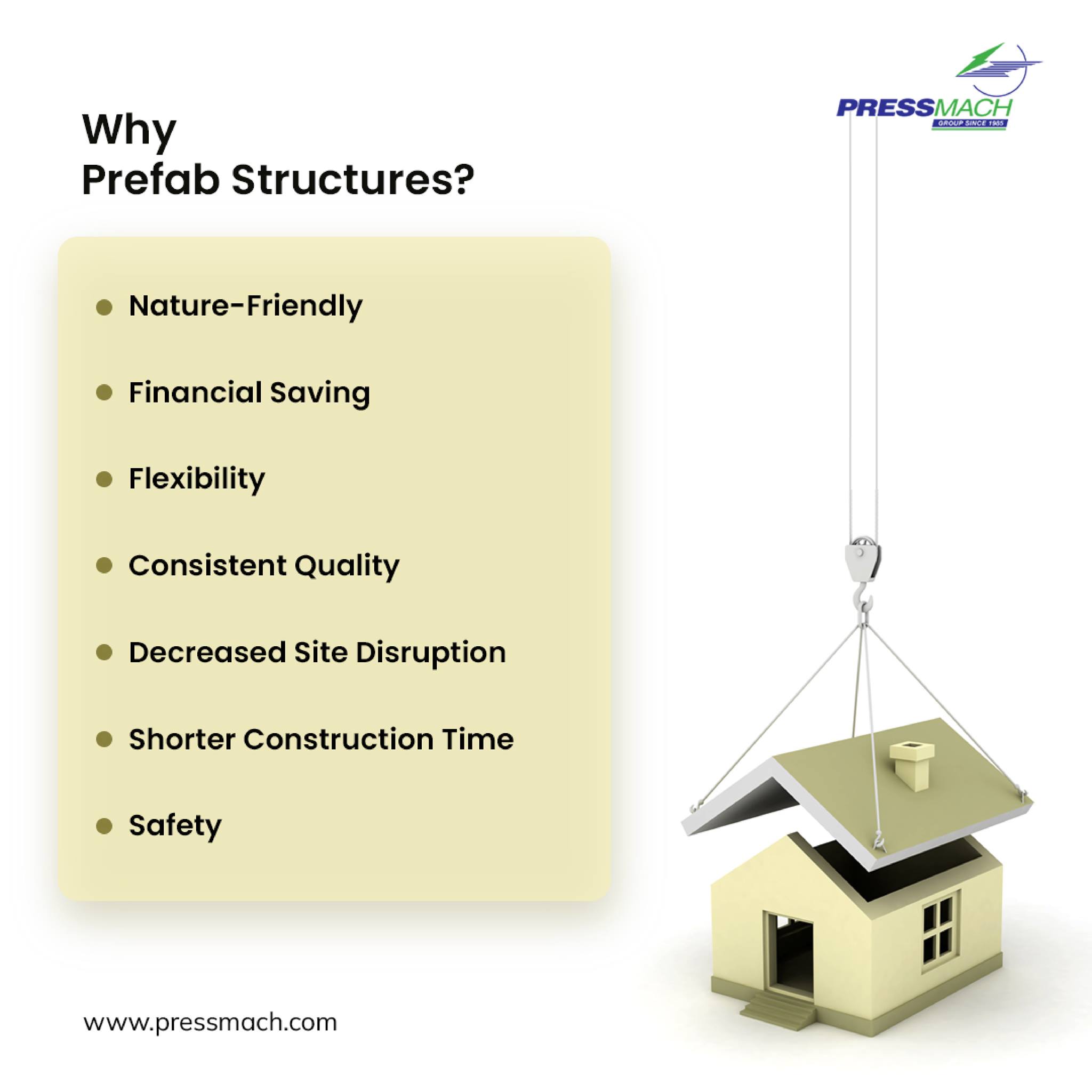 Benefit of Prefabricated Construction Method
