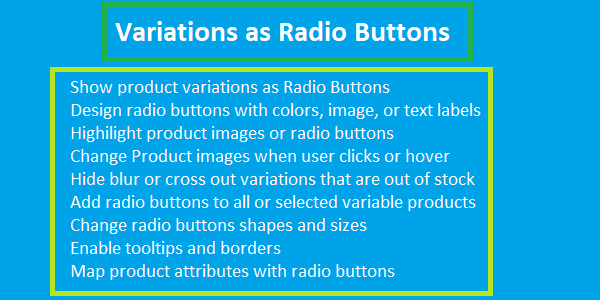  Woocommerce Color and Label Variations