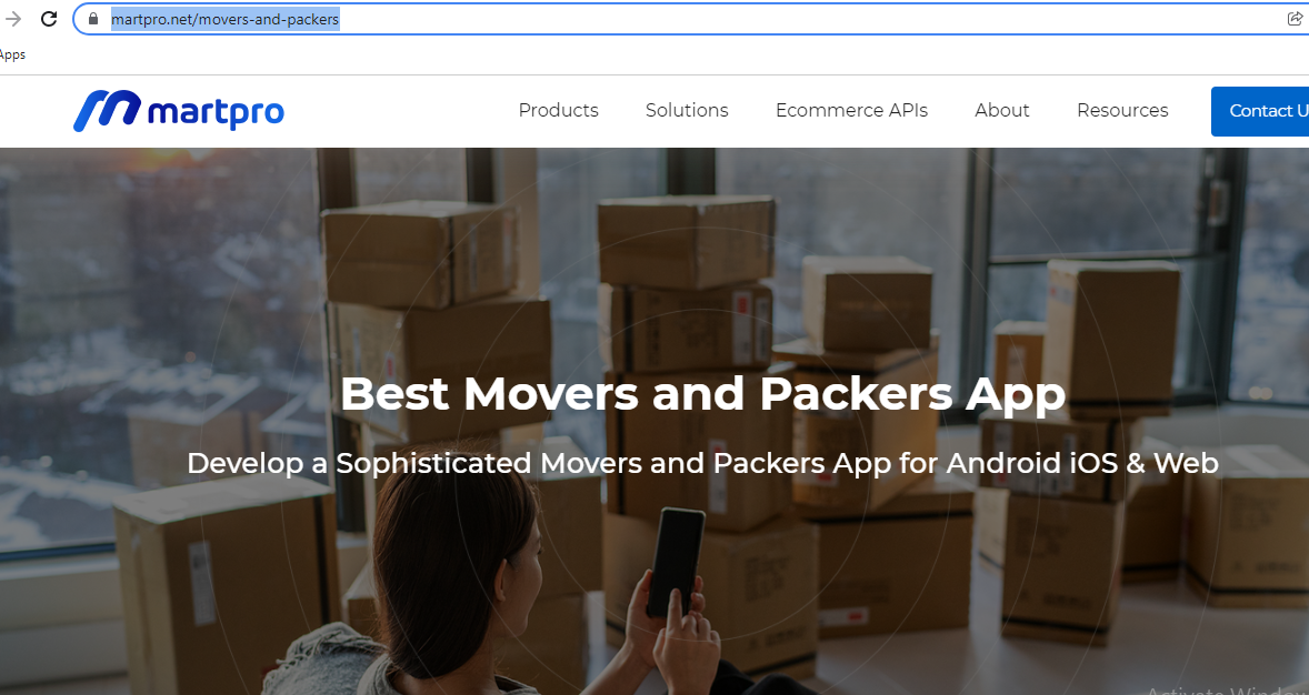 Movers & Packers App