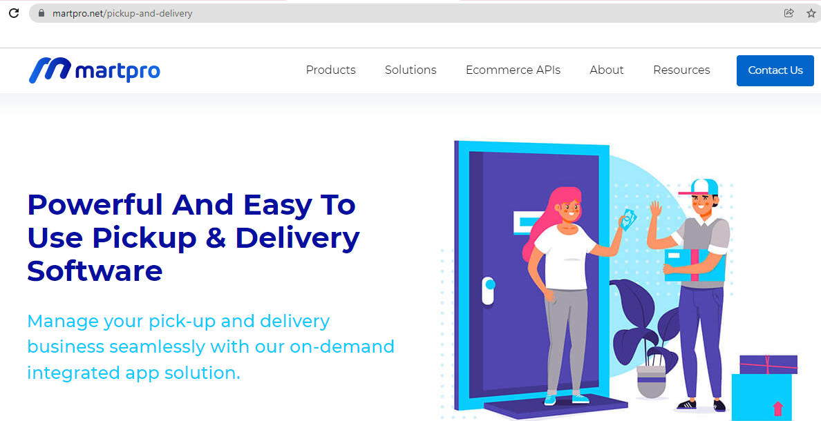 Pick Up & Delivery Software