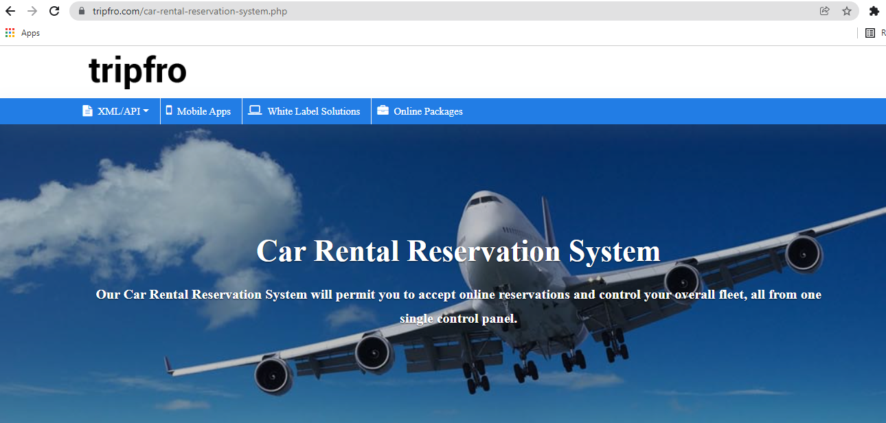 Car Rental Reservation System