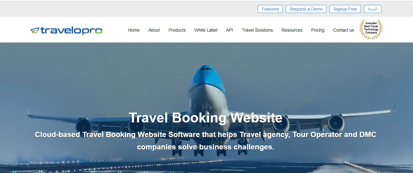 Travel Booking Website