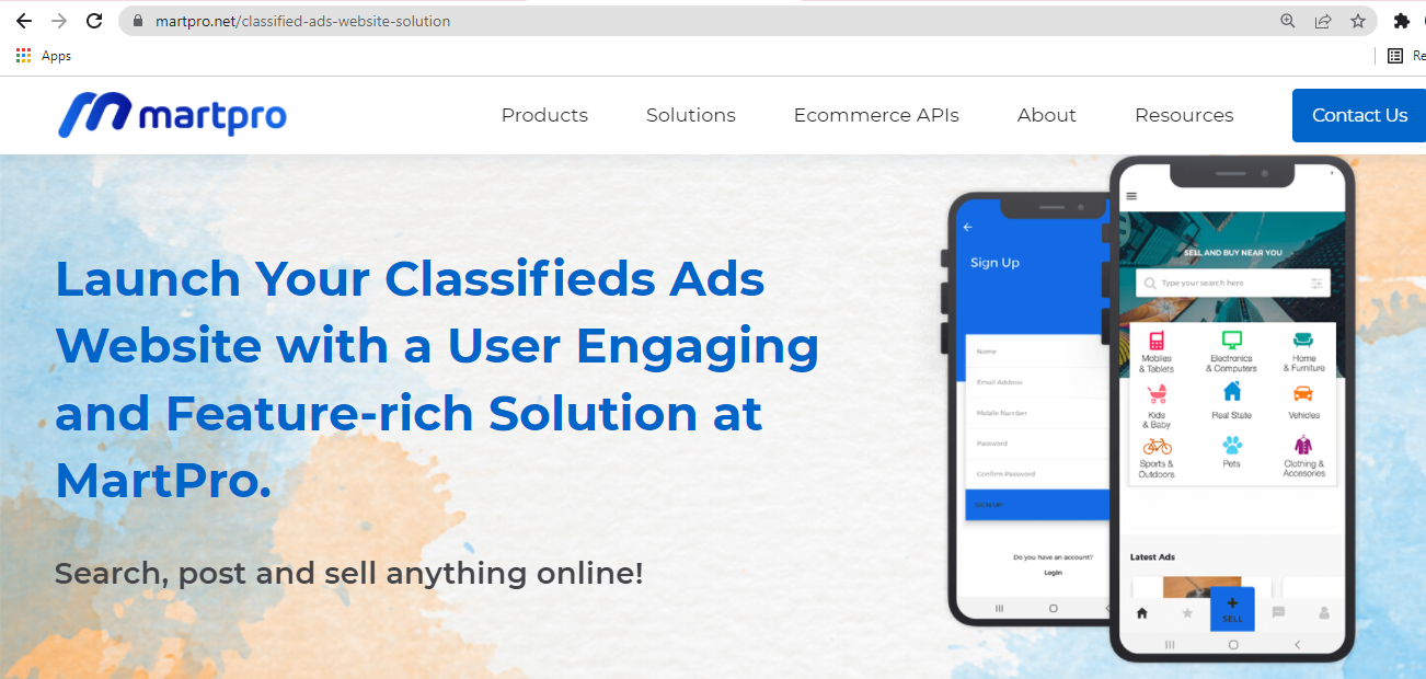 Classified Ads MarketPlace