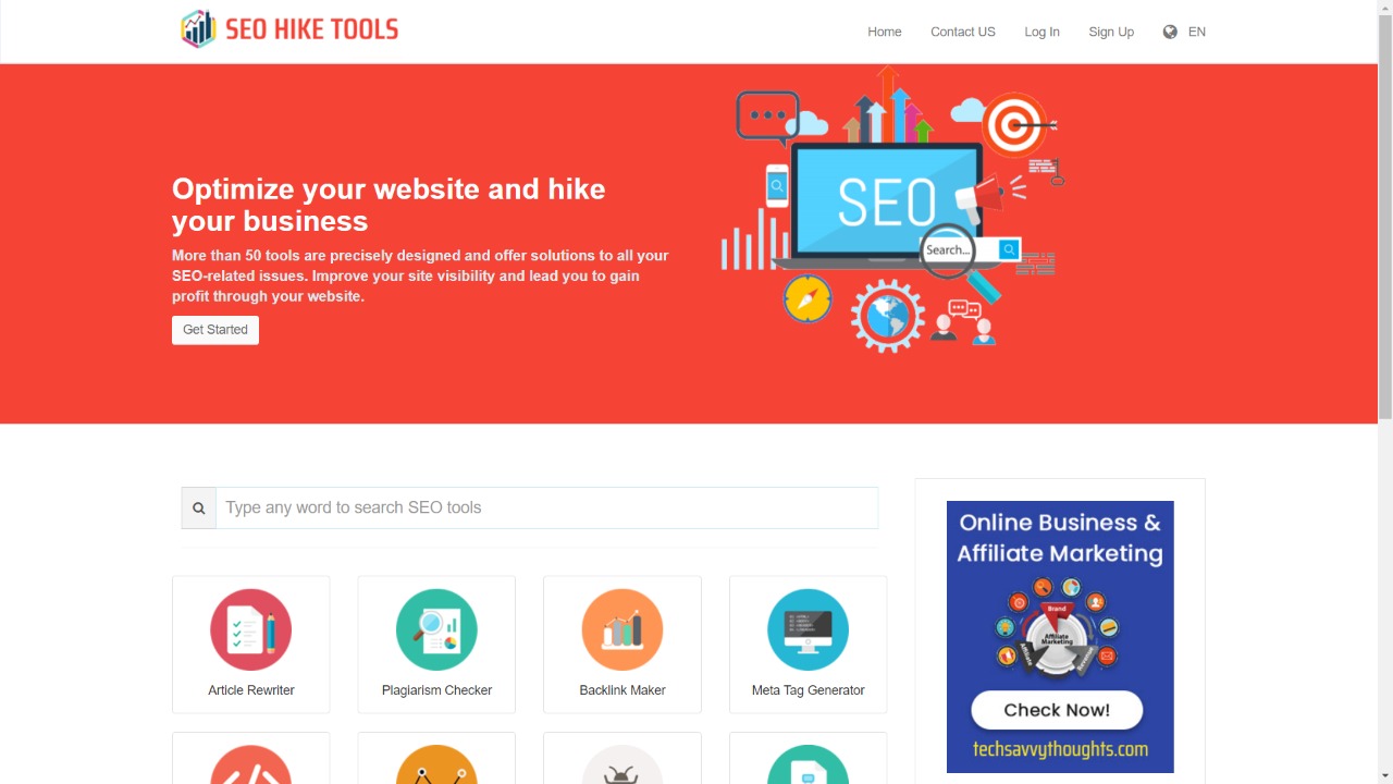 Free SEO Tools for Website