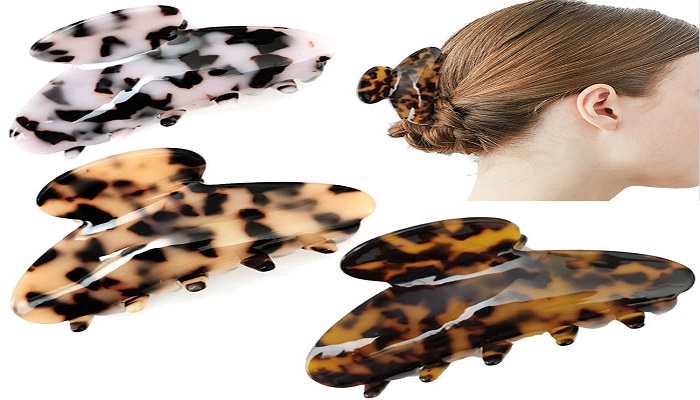 Tortoise Shell Claw Hair Clips