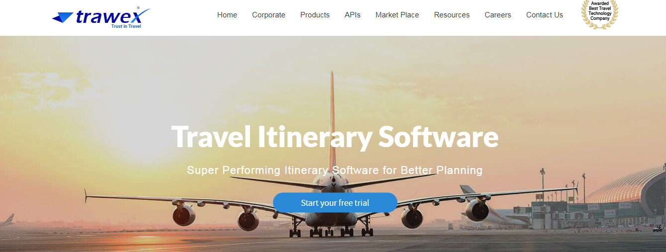 Travel Itinerary Software