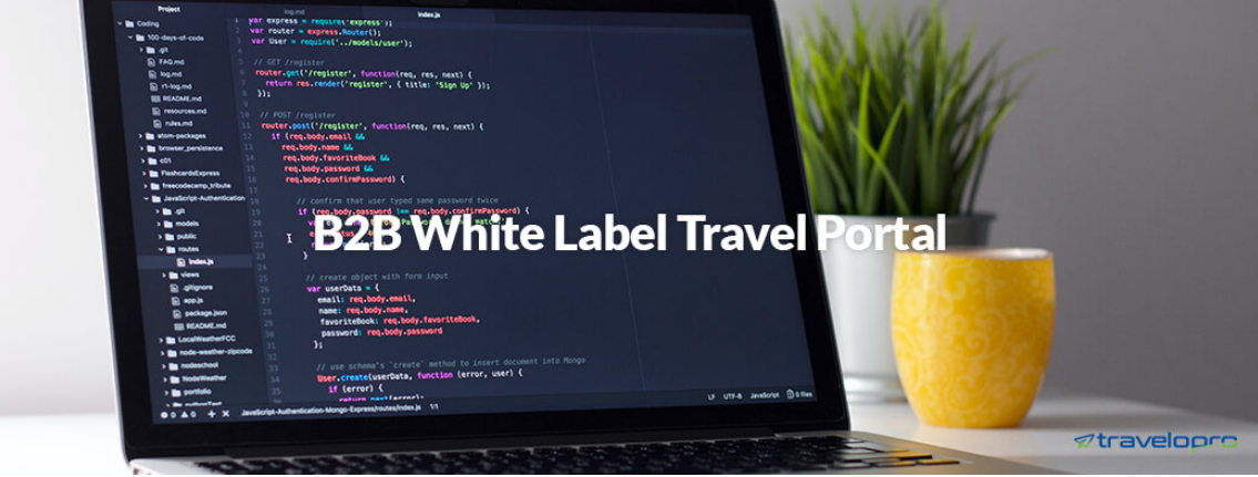 B2B White Label Travel Portal