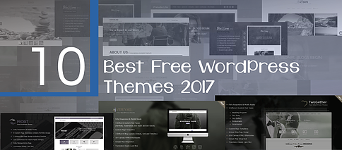 10 Best Free WordPress Themes 2017