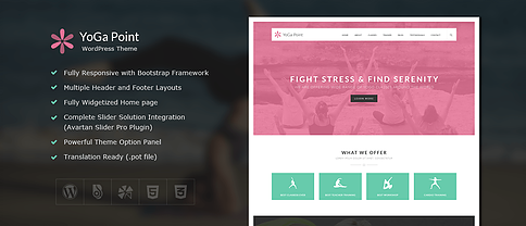 7 Best Yoga WordPress Themes