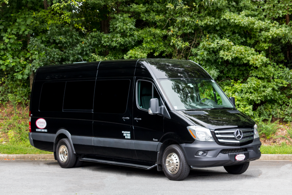 Safety Features on Sprinter Van Rental Atlanta