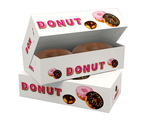 Order Custom Printed Donut Boxes Packaging at Wholesale Price