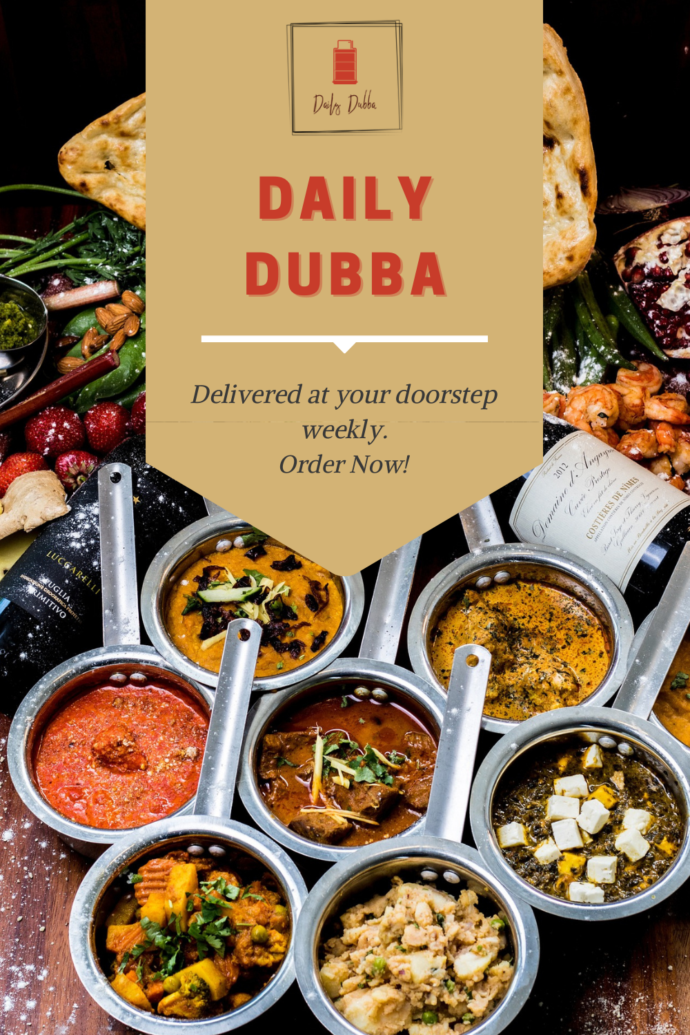 Home Cooked Indian Meals - Daily Dubba