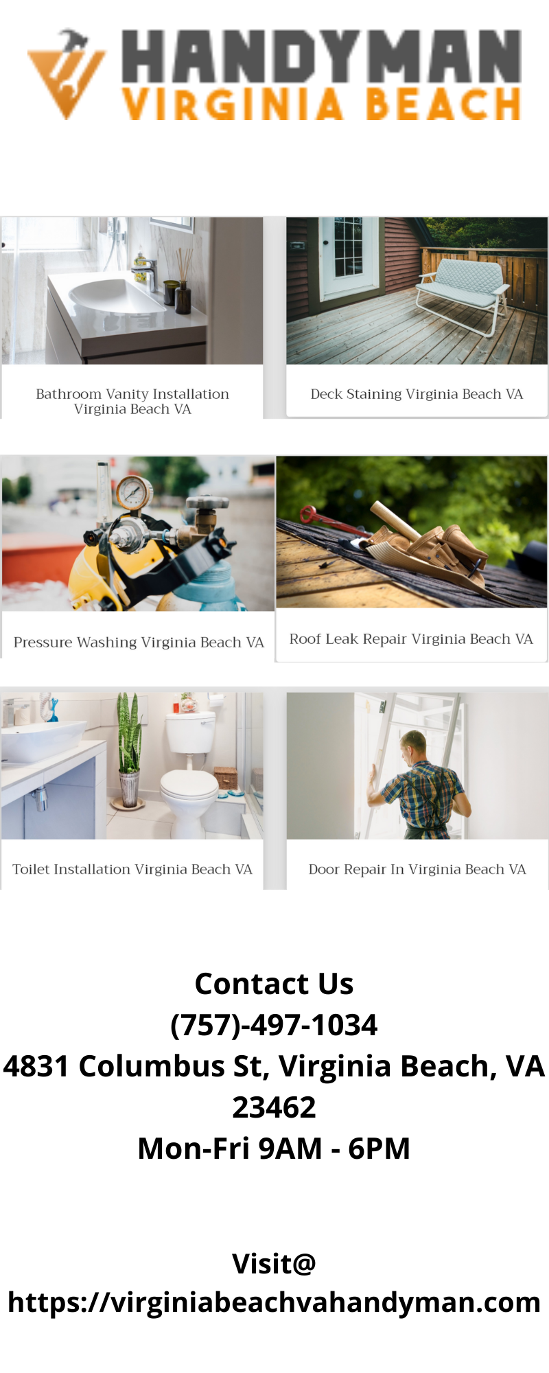 Handyman Services Virginia Beach VA 