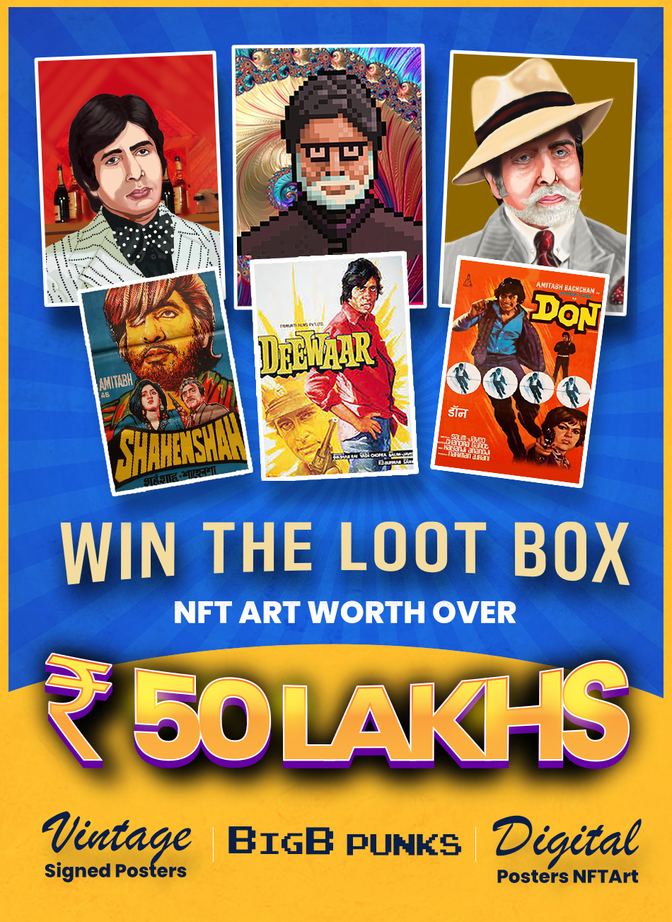 Harness Yourself For The Grand Amitabh NFT Collections Drop!