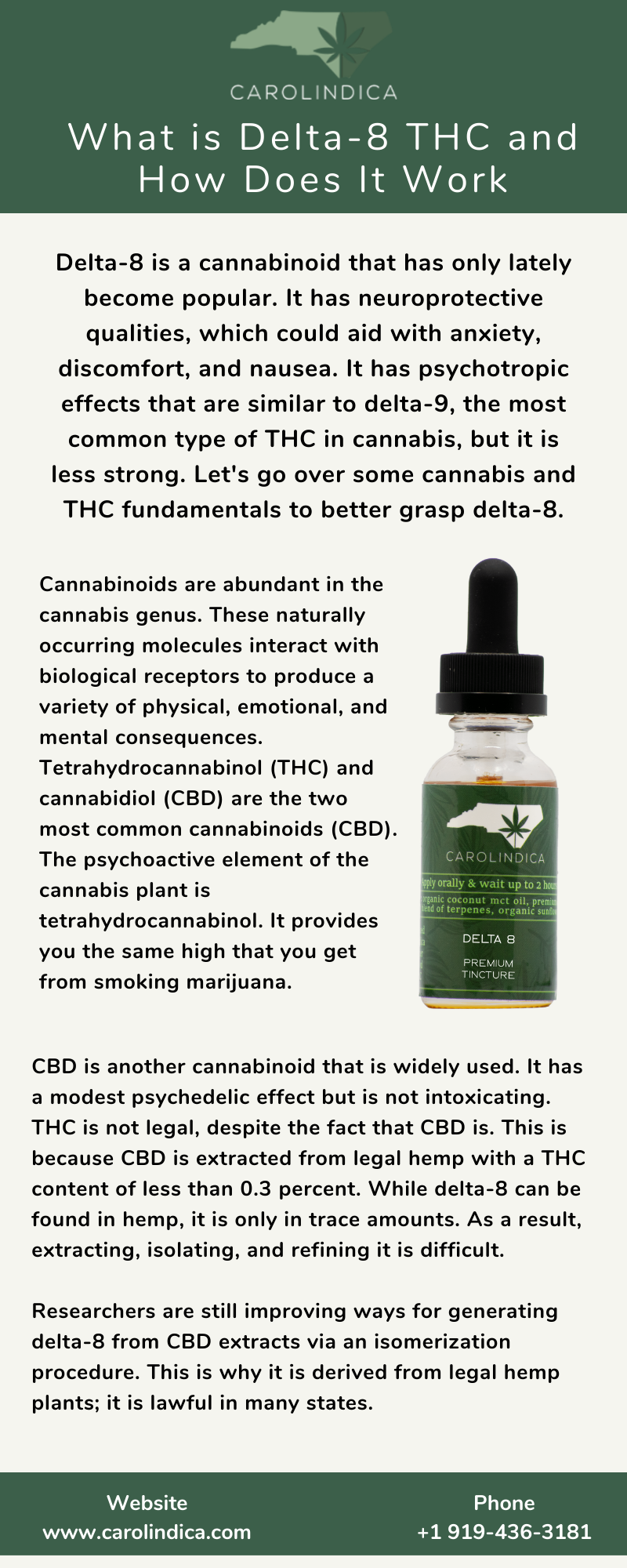 What is Delta-8 THC and How Does It Work | Carol Indica