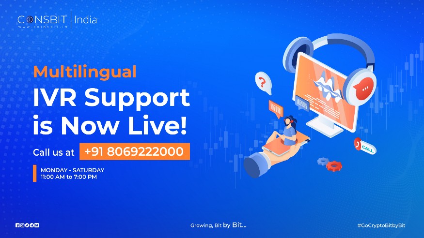 Coinsbit India Launches Telephonic IVR Support