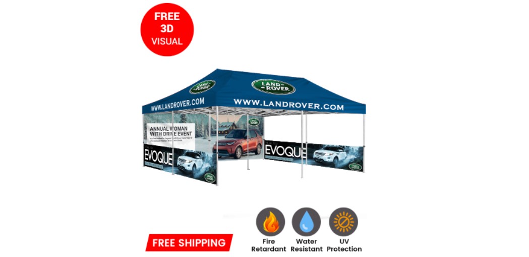 Shop Now! 20x20 Canopy Tent For Your Brand Advertising