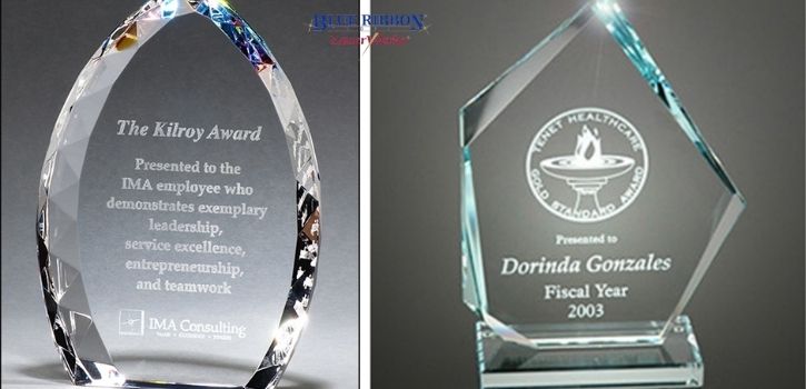 Beautifully Crafted Crystal Awards for Corporate Events