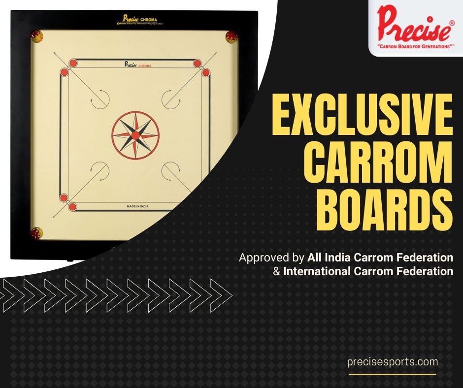 Carrom Manufacturer in India | Exclusive Set of Professional Carrom Boards
