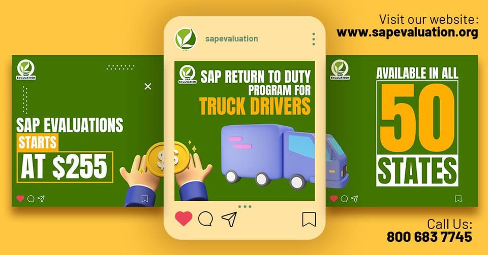 Substance Abuse Professionals | $225-SAP Evaluation(s)