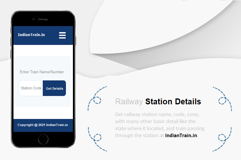 Railway Station Details and Trains Passing from Station