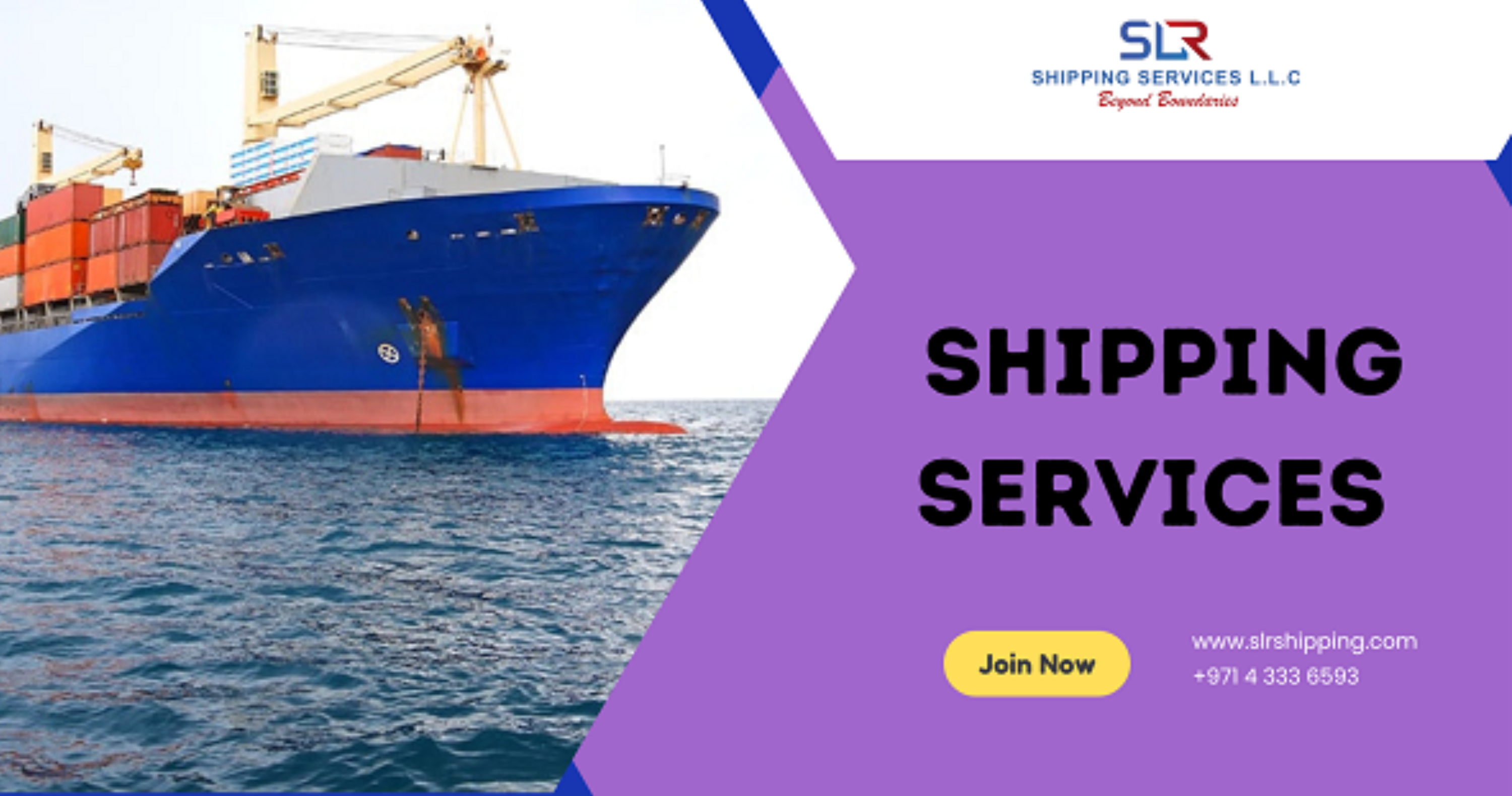 Top Most Trustable Shipping Companies in Dubai | SLR Shipping LLC