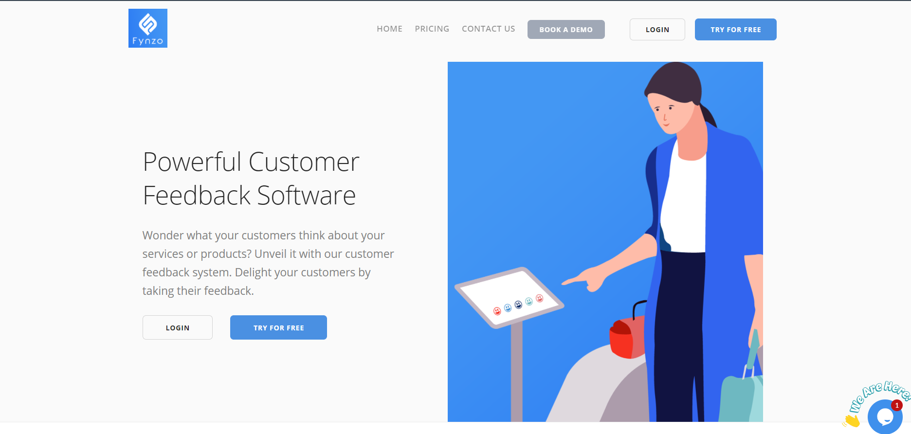 What is customer feedback software - Fynzo