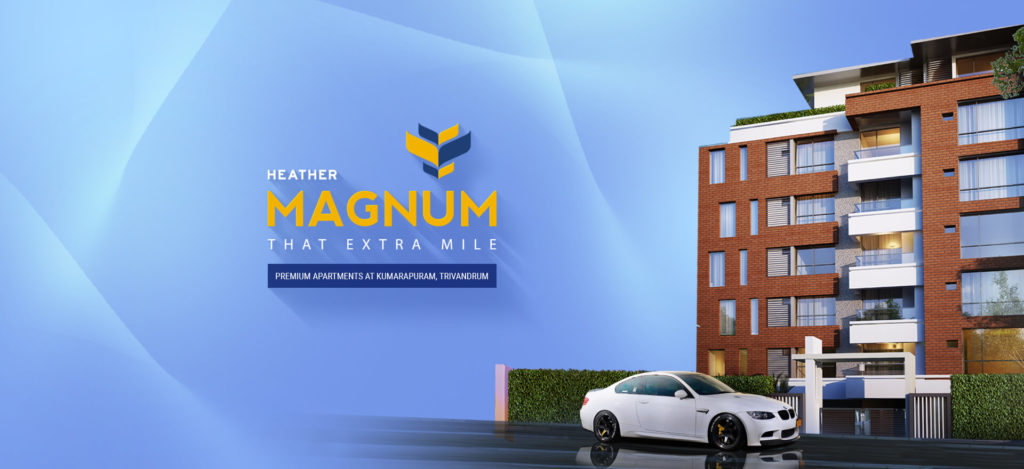 Builders In Trivandrum:Ready to Occupy 2 & 3 BHK Apartments - Heather Magnum Kumarapuram, Trivandrum
