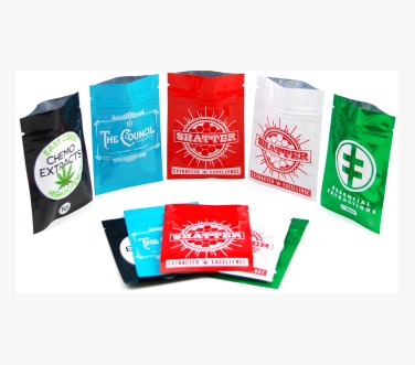 Custom Child Lock Mylar Bag Wholesale