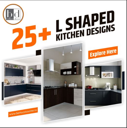 Different Types of Modular L Shape Kitchen Shutter Types