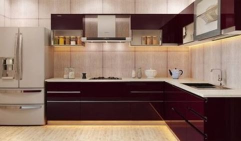 L Shape Kitchen Interior Design For Small Kitchens