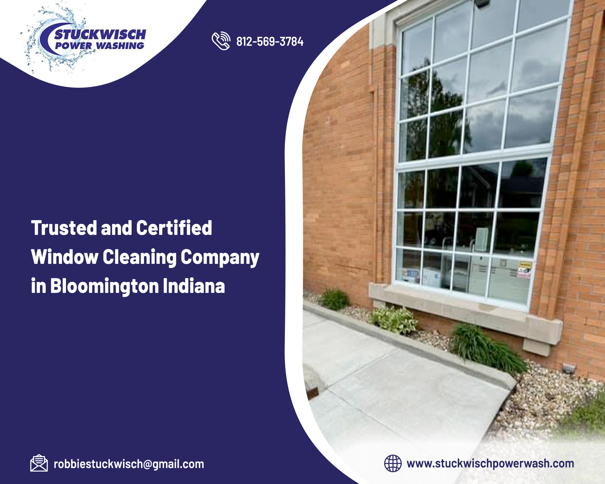Trusted and Certified Window Cleaning Company in Bloomington Indiana
