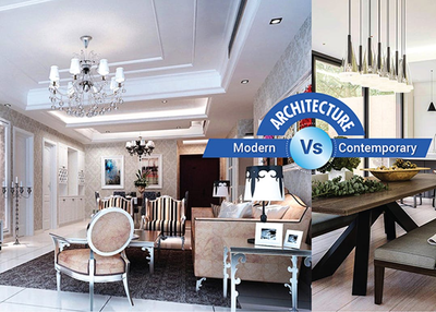 Architecture, Modern Vs Contemporary; Same but Different