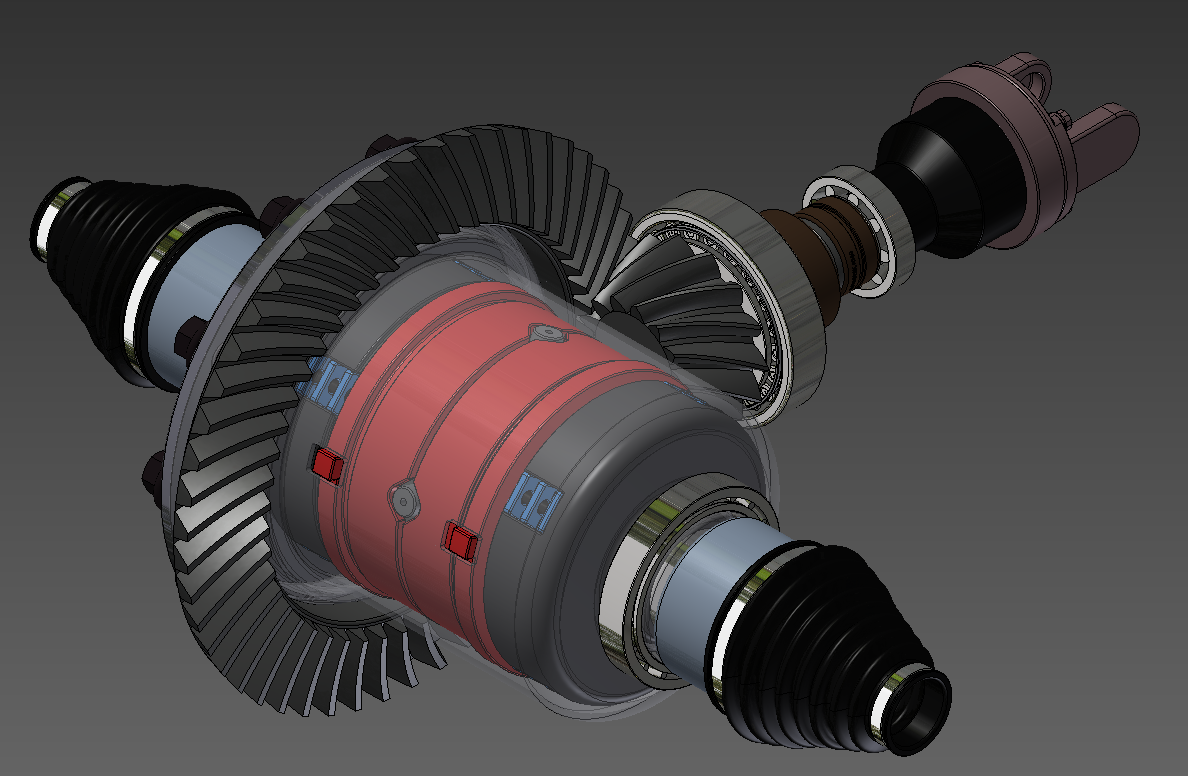 3D CAD Model for Auto Ancillaries Manufacturer