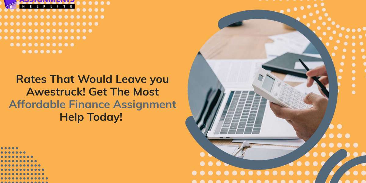 Rates that would leave you awestruck! Get the most affordable finance assignment help today!