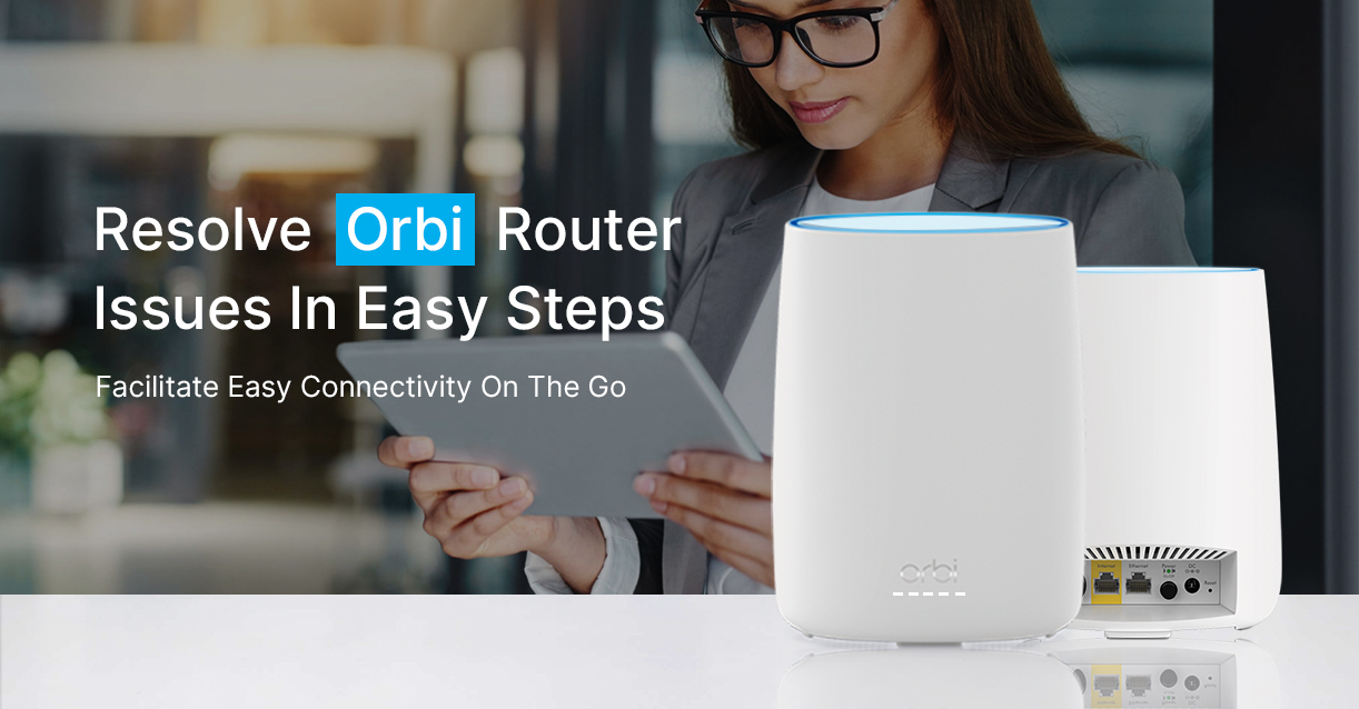Orbi Flashing White Light