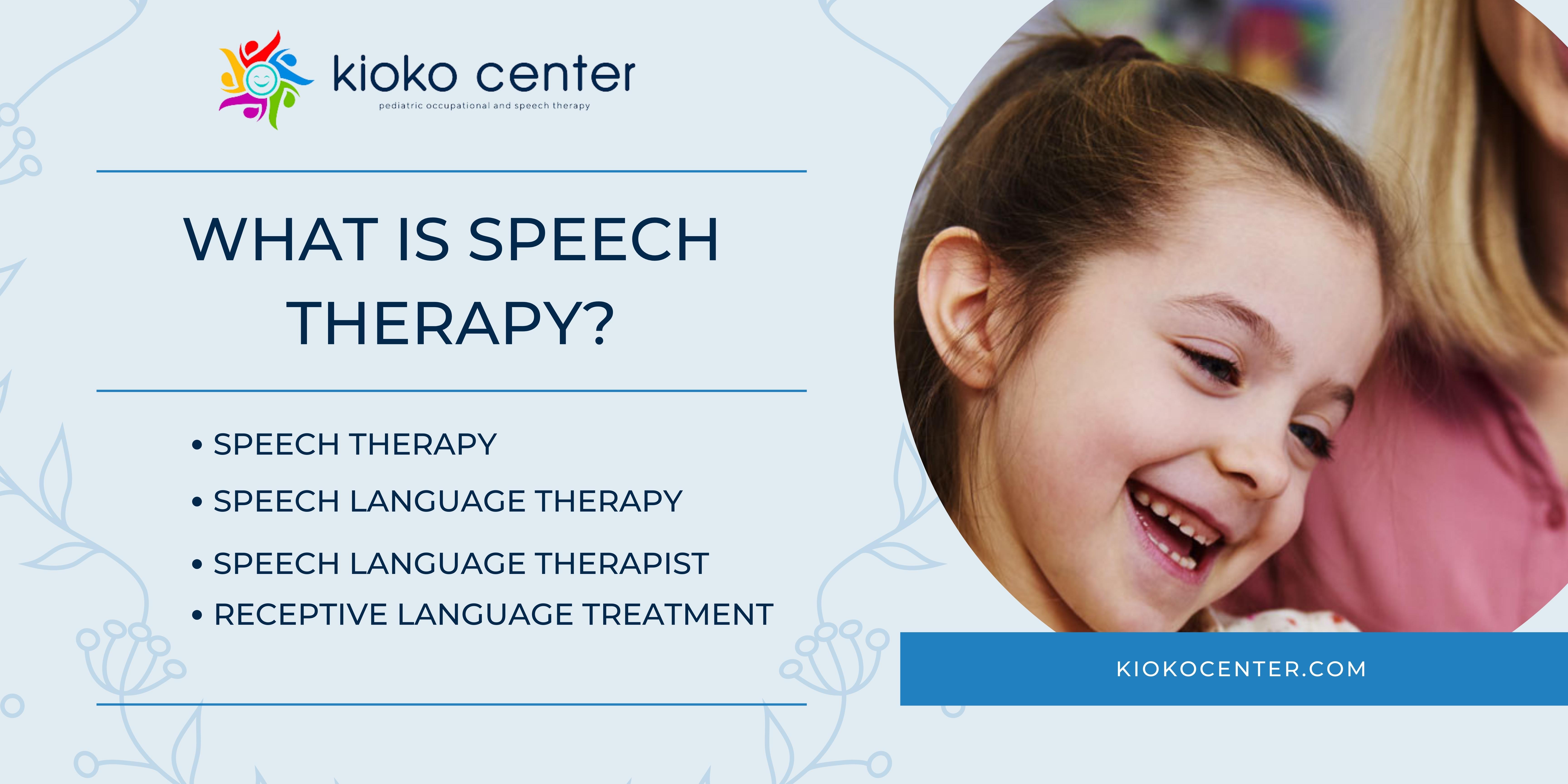What Is Speech Therapy?