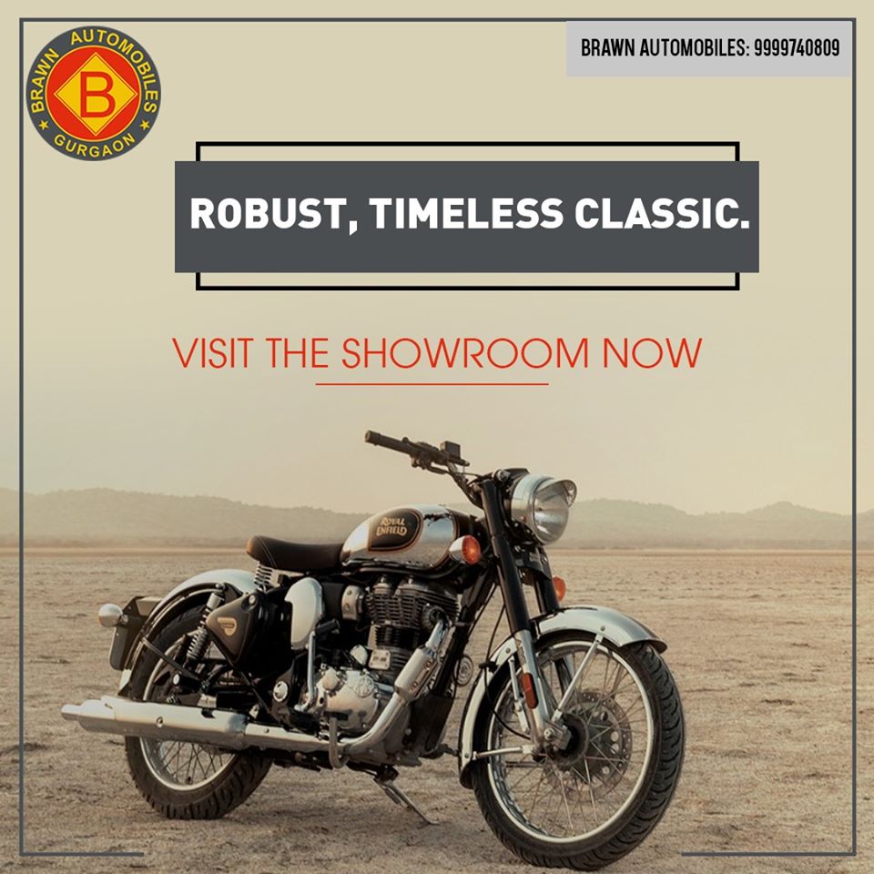 Brawn Automobiles - Royal Enfield Showroom in Gurgaon | Bullet Service Center in Gurgaon