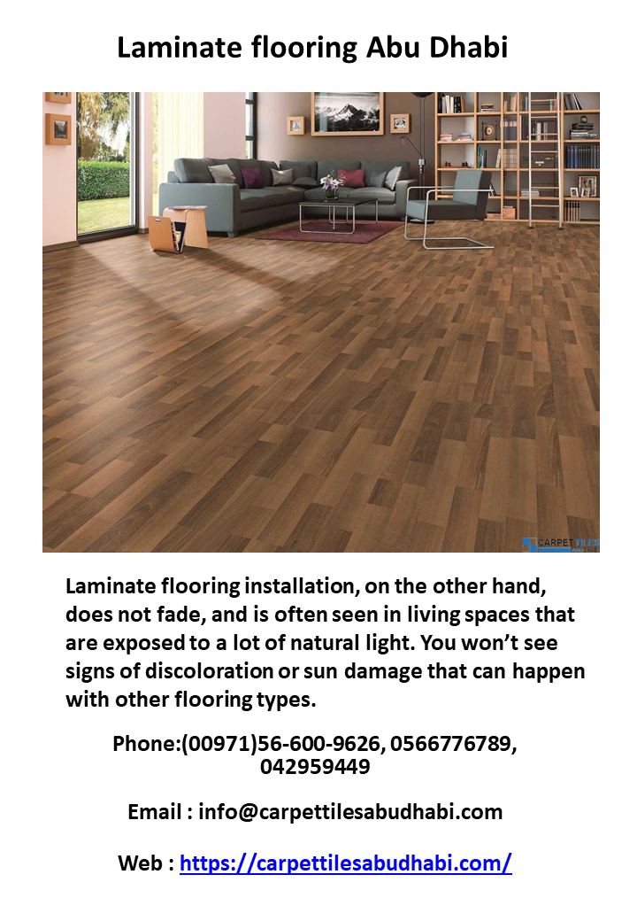 Laminate flooring Abu Dhabi