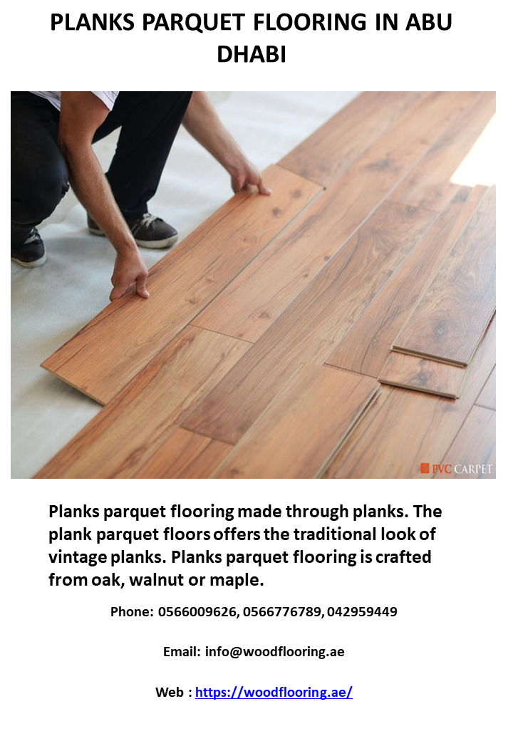 PLANKS PARQUET FLOORING IN ABU DHABI