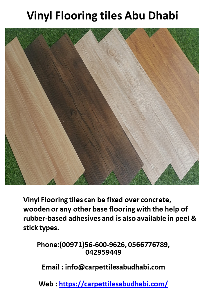 Vinyl Flooring tiles Abu Dhabi