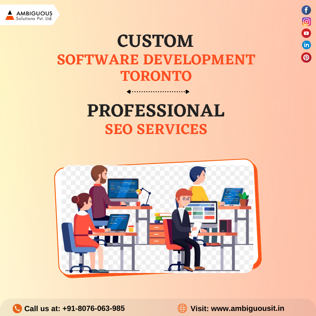 Custom Software Development Toronto | AmbiguousIT - Professional SEO Services