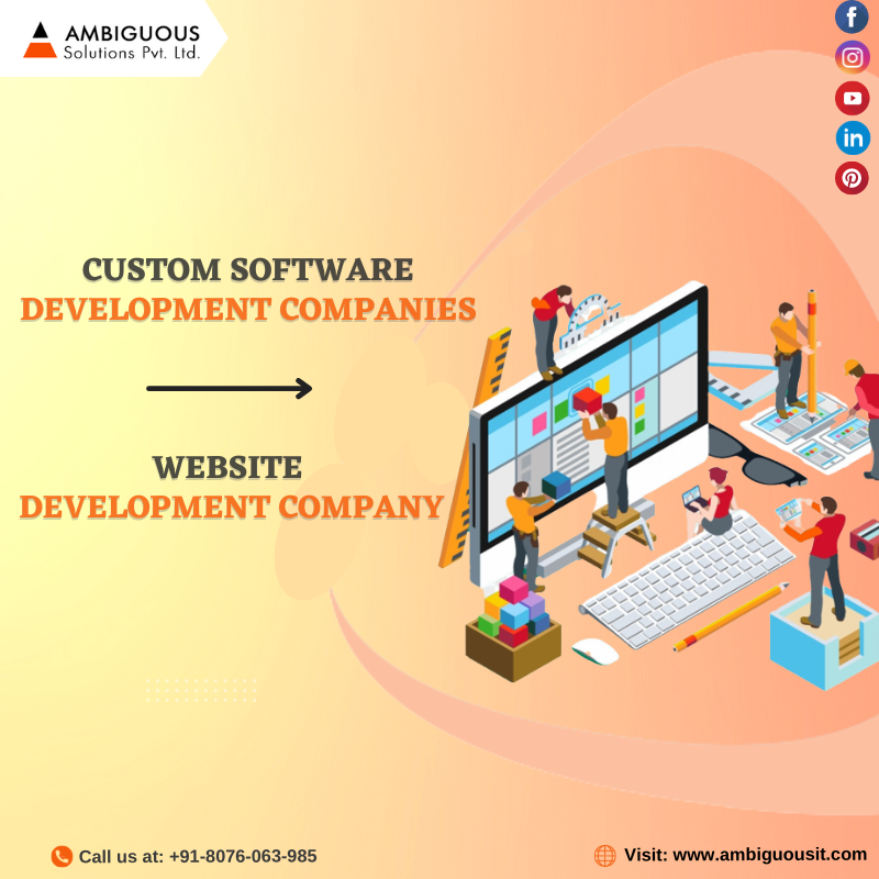 Custom Software Development Companies | AmbiguousIT - Website Development Company