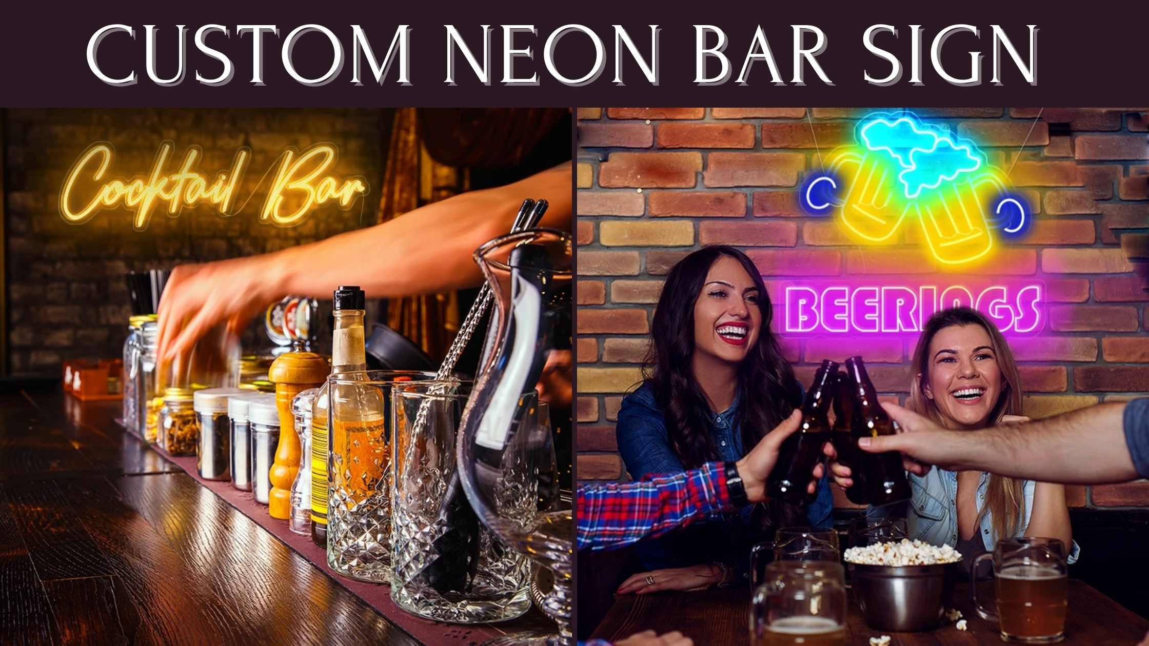 Steps to use Neon Signs to Add Personality to Your Home Bar